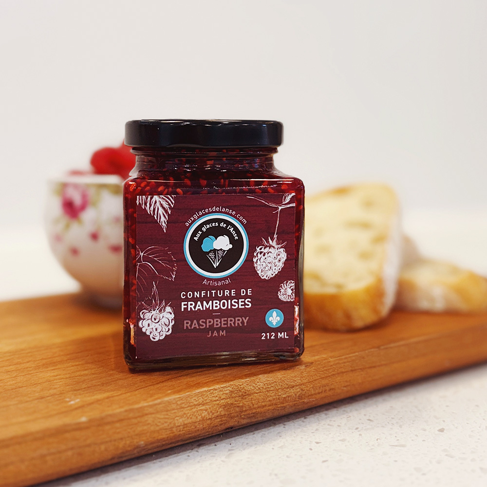 Confiture de framboises