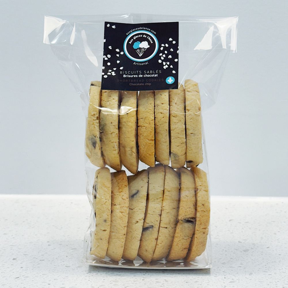 Biscuits sablés aux brisures de chocolat