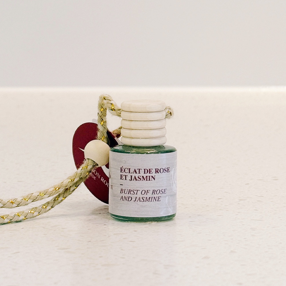 Diffuseur pour voiture éclat de rose et jasmin