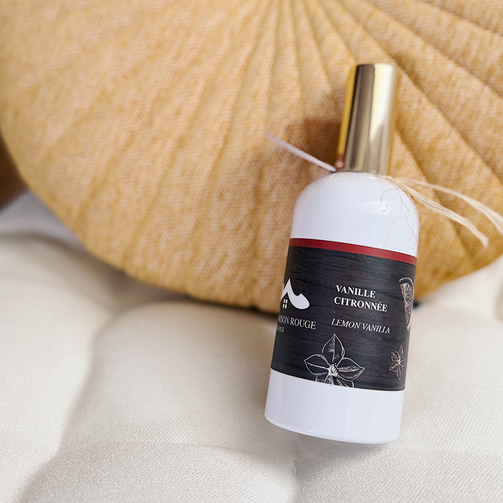 Brume d’ambiance vanille citronnée