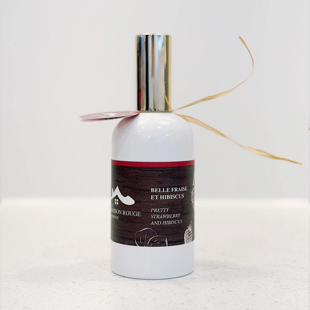 Brume d’ambiance belle fraise et hibiscus